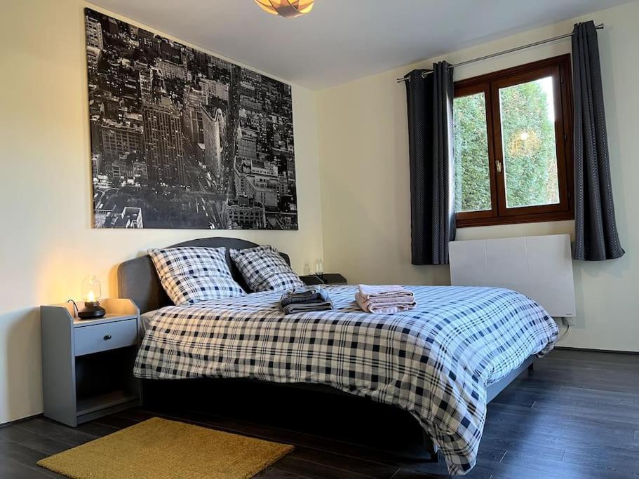Appartement Calme Au Coeur Du Jardin Violaines Esterno foto